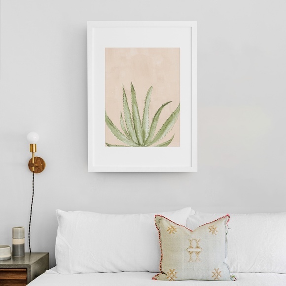 Wall Art Boho Nature Plants Print Illustration Unframed - Picture 2 of 4